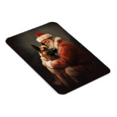 Belgisch Malinoi met Sinterklaas Feestelijke Kerst Magneet (Rechterzijde)