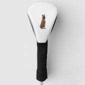 Belgisch Malinois Hondenliefhebber voor kerstverli Golfheadcover (Voorkant)