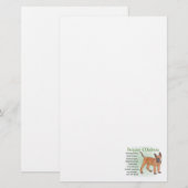 Belgisch Malinoiserfgoed van de liefde Briefpapier (Voorkant / Achterkant)