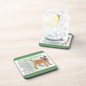 Belgisch Malinoiserfgoed van de liefde Drankjes Onderzetter (Rechterzijde)