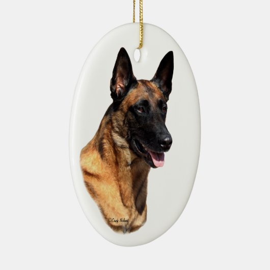 Belgisch Malinoishoofd Ornament (Rechts)