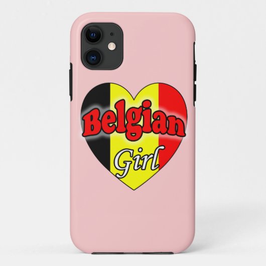 Belgisch meisje Case-Mate iPhone case (Achterkant)