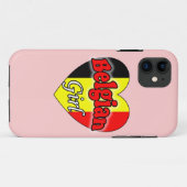 Belgisch meisje Case-Mate iPhone case (Achterkant (horizontaal))