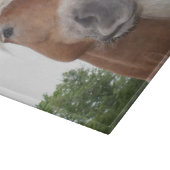 Belgisch ontwerppaard snijplank (Hoek)