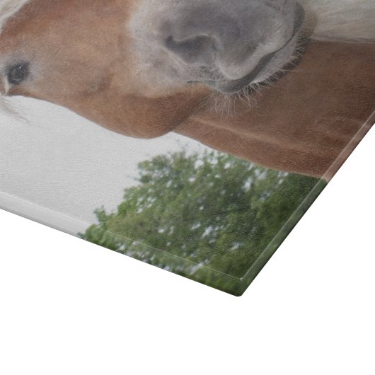 Belgisch ontwerppaard snijplank (Hoek)