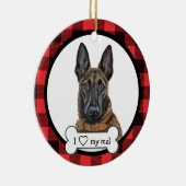 Belgisch Ornament Malinois Dog (Rechts)