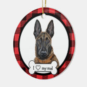 Belgisch Ornament Malinois Dog (Links)