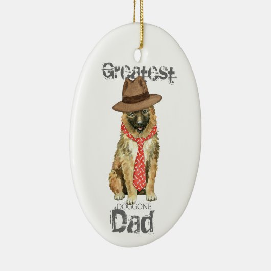 Belgisch Ornament van Laken Dad Ceramic (Rechts)