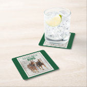 Belgisch paard Sleigh Bells Ring Kartonnen Onderzetters (Insitu)