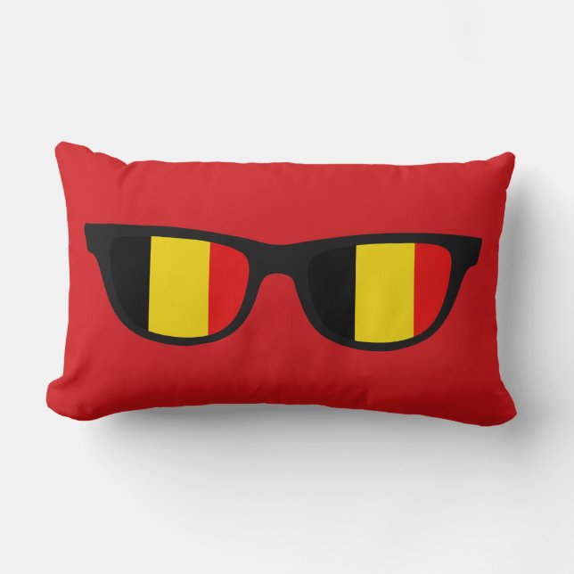 Belgisch Shades douane gooit kussens (Voorkant)