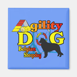 Belgisch Shirt voor bladeraardigheid Magneet