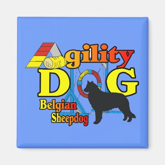Belgisch Shirt voor bladeraardigheid Magneet (Voorkant)