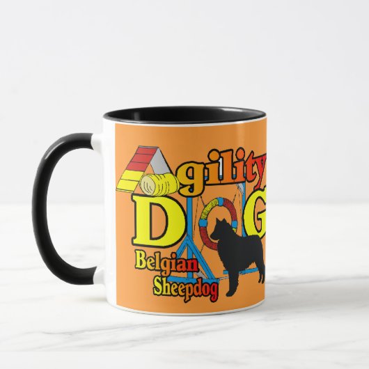 Belgisch Shirt voor bladeraardigheid Mok (Links)