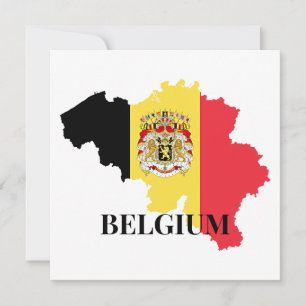 Belgisch silhouet, vlag,