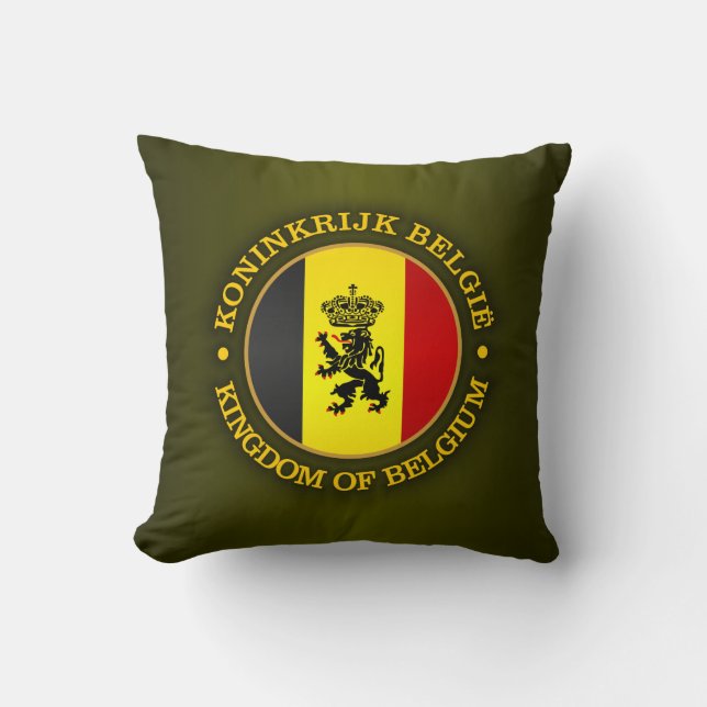 Belgisch staatsteken kussen (Voorkant)