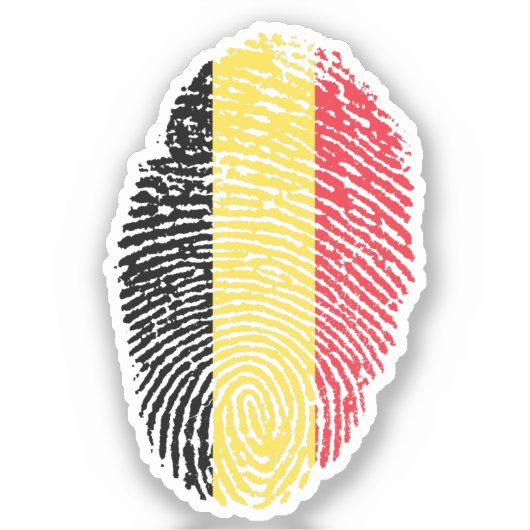 Belgisch Sticker (Voorkant)