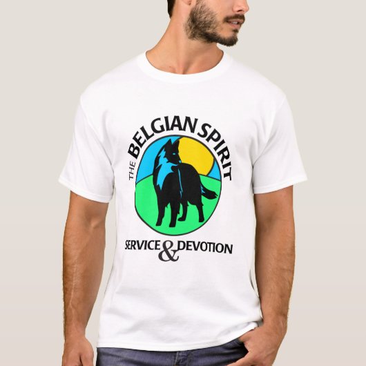 Belgisch symbool t-shirt (Voorkant)