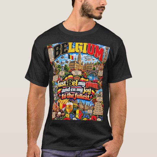 Belgisch T-shirt (Voorkant)
