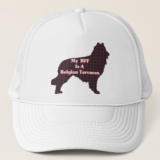 Belgisch Tervuren BFF-Pet Trucker Pet (Voorkant)