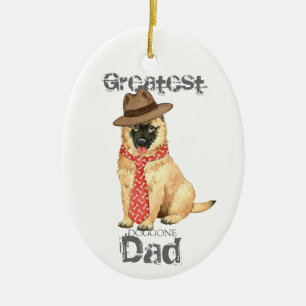 Belgisch Tervuren Dad Ceramic Ornament