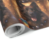 Belgisch Tervuren Nieuwjaar Cadeaupapier (Rol Hoek)