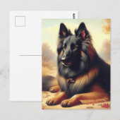 Belgisch Tervuren Schilderij Briefkaart (Voorkant / Achterkant)