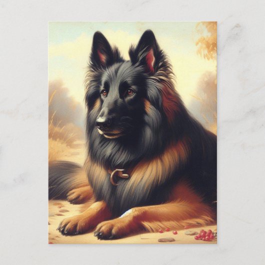 Belgisch Tervuren Schilderij Briefkaart (Voorkant)