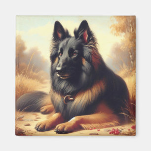 Belgisch Tervuren Schilderij Magneet