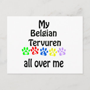 Belgisch Tervuren Wandelingen Design Briefkaart