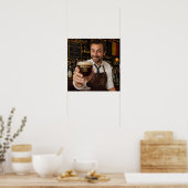 Belgisch Trappistenherberg Welkomstposter Poster (Keuken)