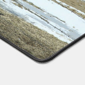 Belgisch trekpaard in paddock bureaumat (Hoek)