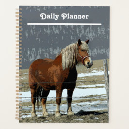 Belgisch trekpaard in Paddock Daily Planner