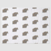 Belgisch Trekpaard Team Tissue Papier (Voorkant)