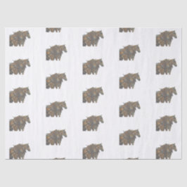 Belgisch Trekpaard Team Tissue Papier