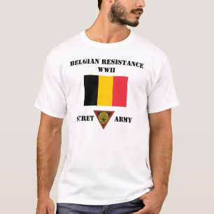 Belgisch Verzetsgeheim Leger T-shirt