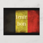 Belgisch vlaggen 2016 briefkaart (Voorkant)