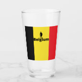 Belgisch voetbal  glas (Voorkant)