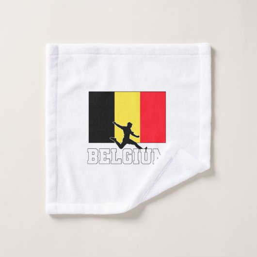 Belgisch voetbalelftal washandje (Wasdoekje)