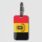 Belgisch Wapenschild Bagagelabel (Voorkant (verticaal))