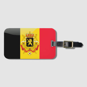 Belgisch Wapenschild Bagagelabel