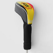 Belgisch wapenschild golfheadcover (Schuin)