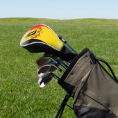 Belgisch wapenschild golfheadcover (Insitu)