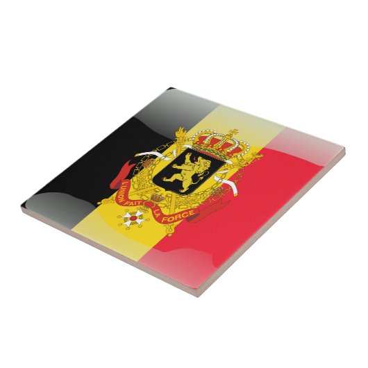 Belgisch wapenschild tegeltje (Zijkant)