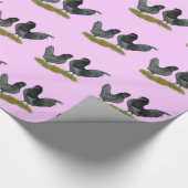 Belgisch waterbedrijf Bantams Cadeaupapier (Hoek)