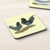 Belgisch waterbedrijf Bantams Drankjes Onderzetter (Linkerzijde)