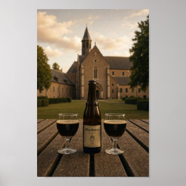 Belgisch Westvleteren Abdijbier Poster