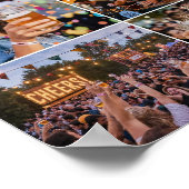 Belgisch Zomerbierfestival Vibes Poster (Hoek)