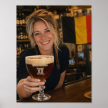 Belgische Alehouse Welkom bij Schemering Poster
