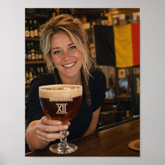 Belgische Alehouse Welkom bij Schemering Poster (Voorkant)