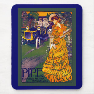 Belgische Art Nouveau Automobile Ad Muismat